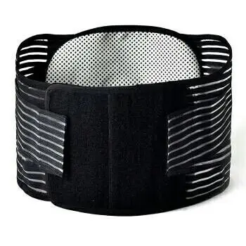 Sports Lumbar Support Stays Breathable Anti-skid Tourmaline Self-heating Waist Support 5 Pcs Steel Plates Back Brace Belt