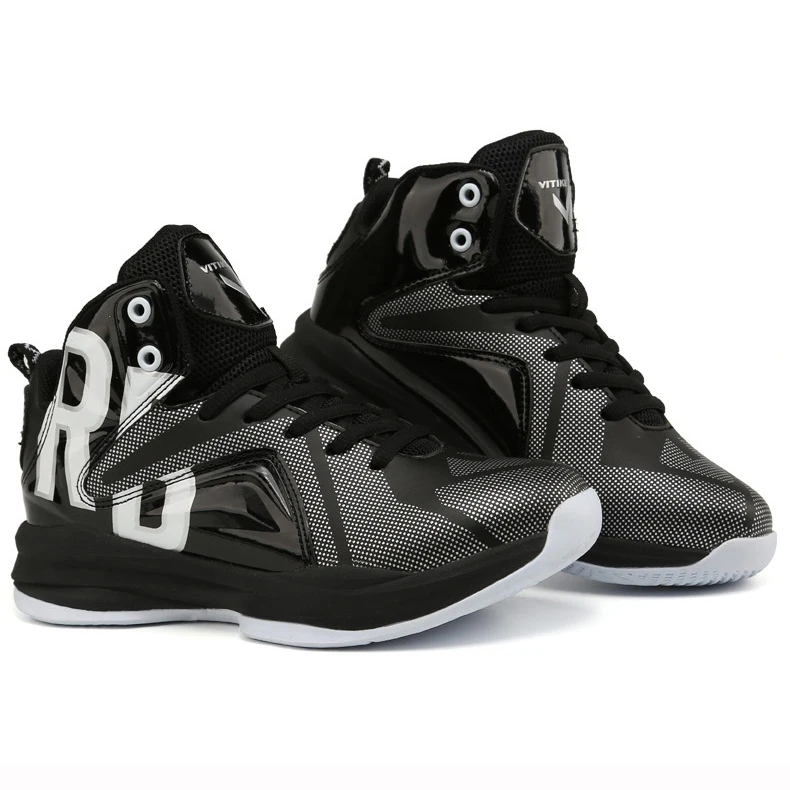 
High quality new styles children boys outdoor oem basketball sports shoes 