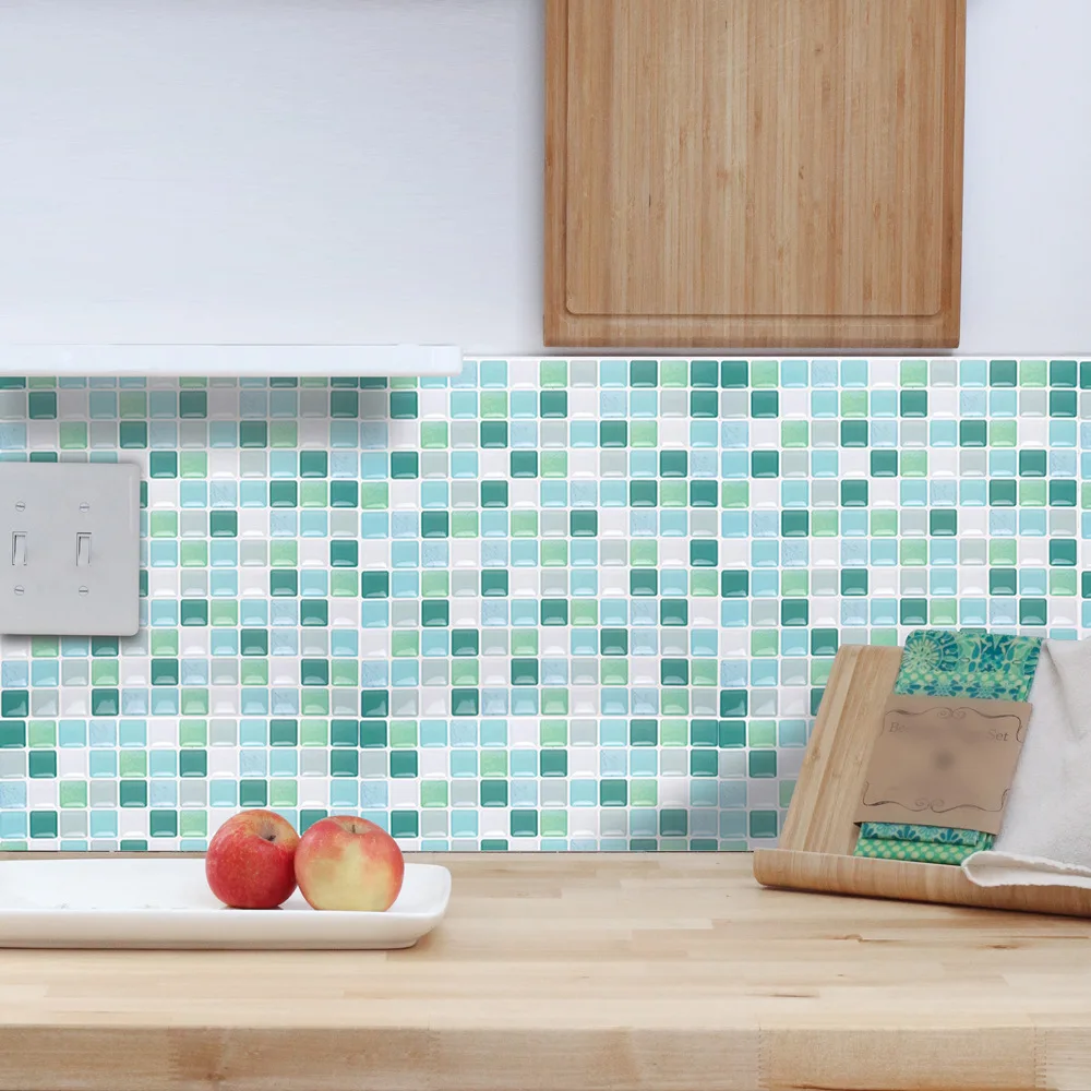 Hot sale Marble tile wall sticker waterproof thickened living room background 3D wall sticker self-adhesive wallpaper