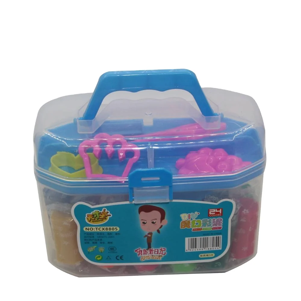 Экологически чистая мягкая цветная полимерная глина, 24 цвета