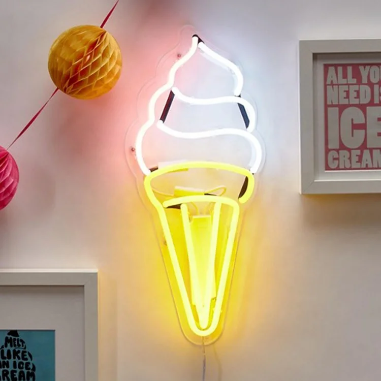 Factory Outlet Letters Logo Signage Electronic Led Light Wall Custom Acrylic Neon Sign