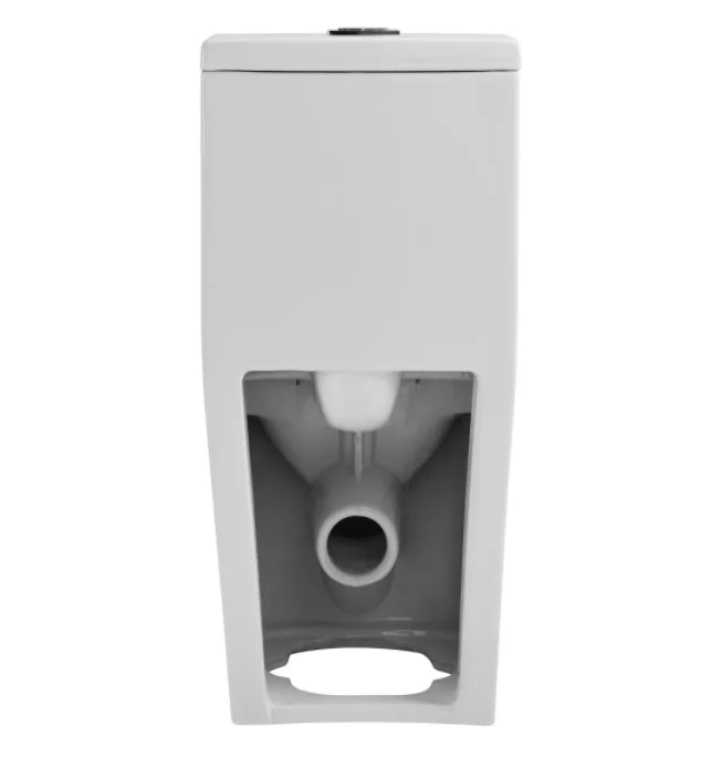European Style Washdown One-piece Ceramic Toilet High-grade Hotel Special High-Quality Square Toilet