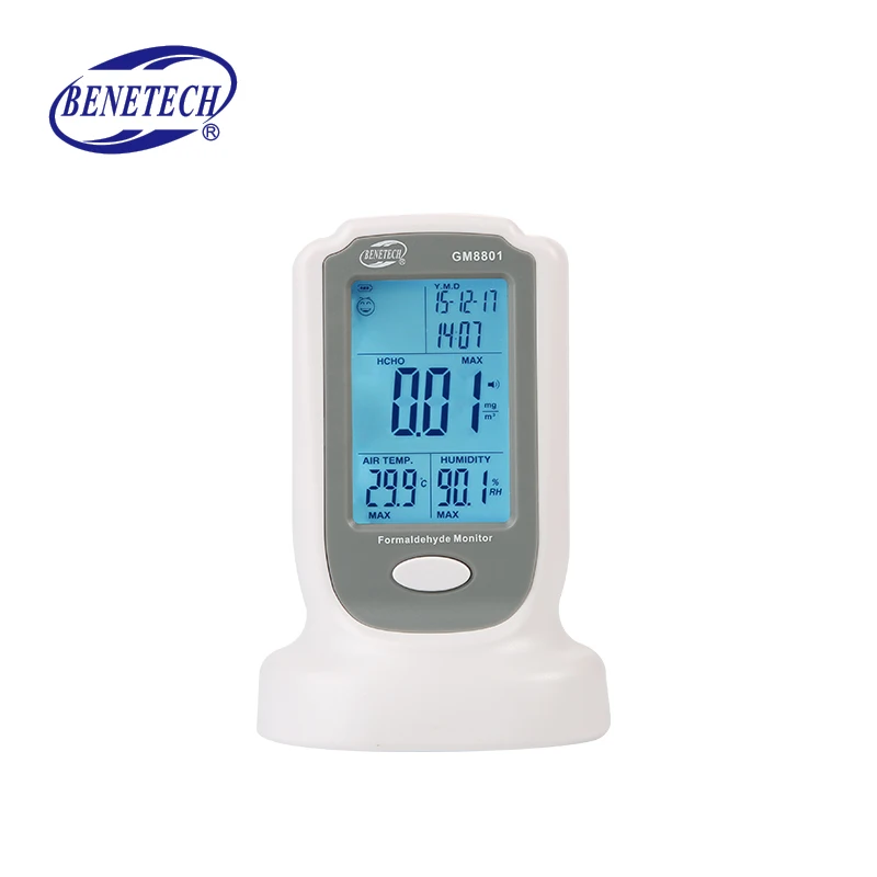 GM8801 монитор качества воздуха портативный анализатор газа HCHO формальдегида