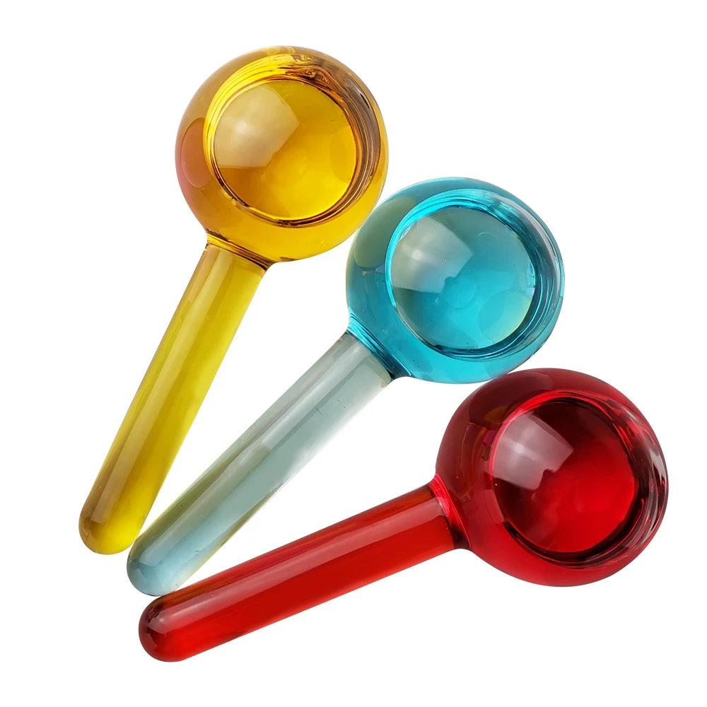 Magic cool roller ball facial massage tools for face and neck ice globes massage roller ball
