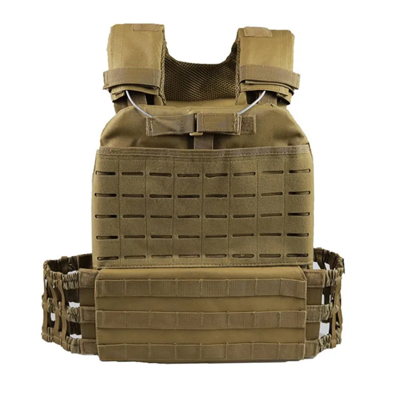 Tactical Vest Molle Cut Plate Carrier Quick Detach Adjustable Vest Outdoor Hunting CS Game MODULAR Vest