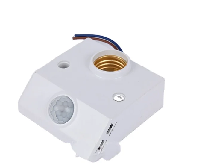 Инфракрасный переключатель датчика тела светодиодный держатель лампы Регулируемый Держатель с английской