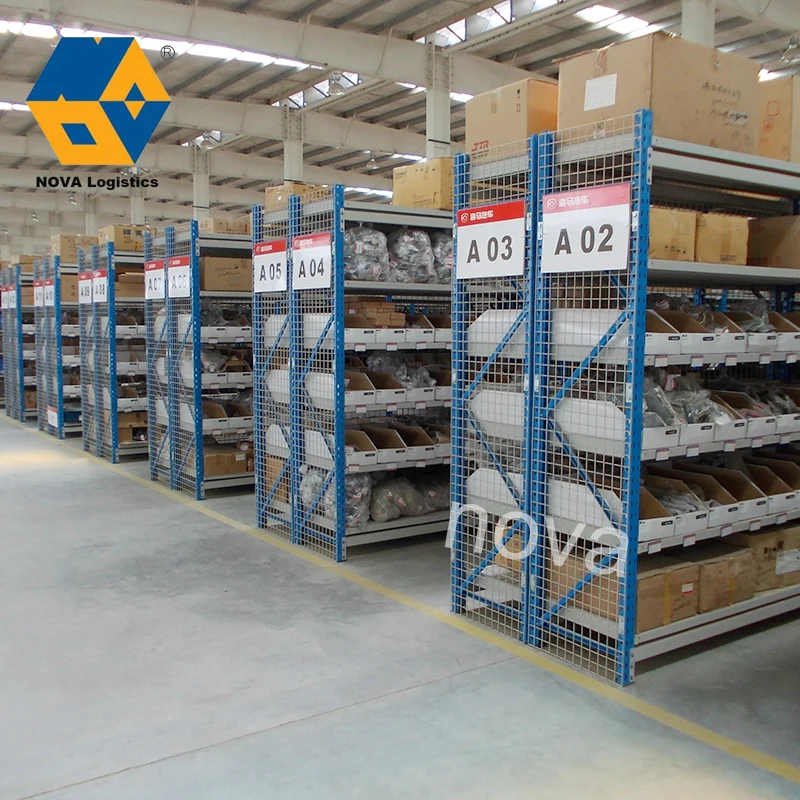 NOVA Industry Warehouse Stainless Steel Racking, Medium Duty Cargo Storage Equipment Shelf/
