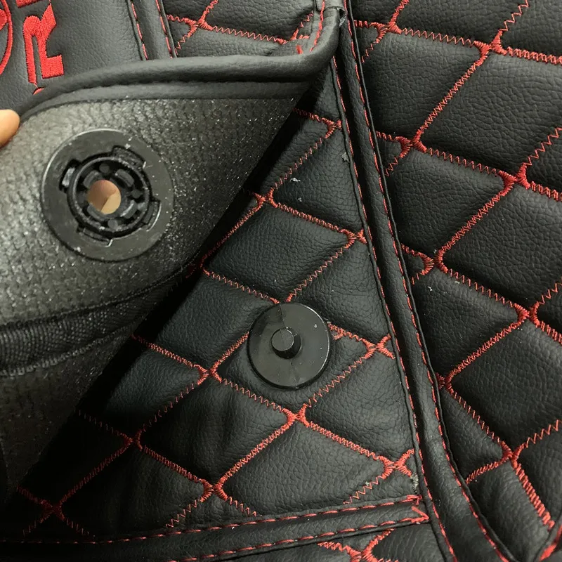 Легкая стирка 3D 5D коврик для ног Противоскользящий автомобильный материал оптом в рулонах водонепроницаемый кожаный набор OEM под заказ