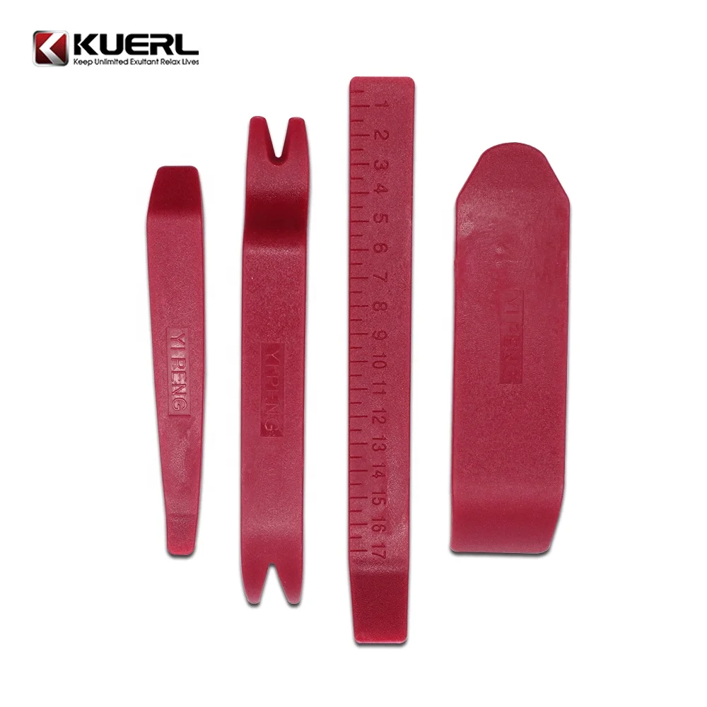 4 Pcs set portable car radio panel door clip panel trim dash audio removal installer pry kit repair tool
