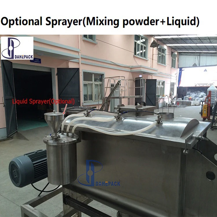 Shanghai Screw Food Grade Powder Mixer Ribbon Blender Machine Mixer