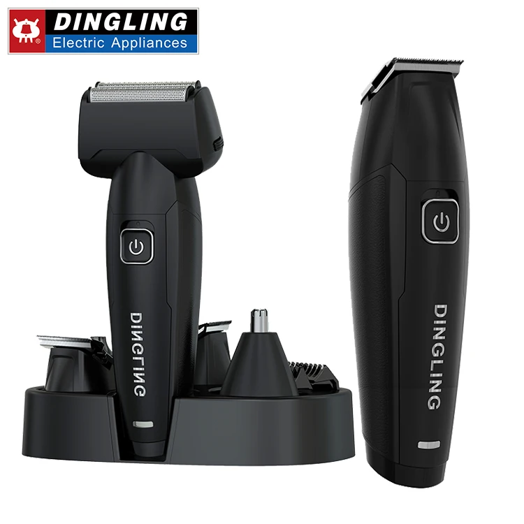 Набор для ухода за кожей Dingling 7 в 1, машинка для бритья, перезаряжаемые машинки для стрижки волос