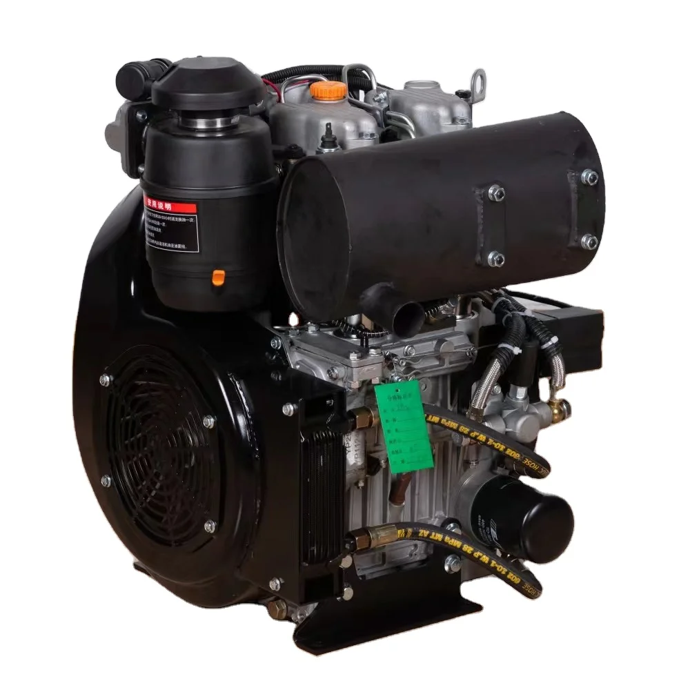 air cooled 2 Cylinders 4 Stroke 292F Diesel Engine for Generator