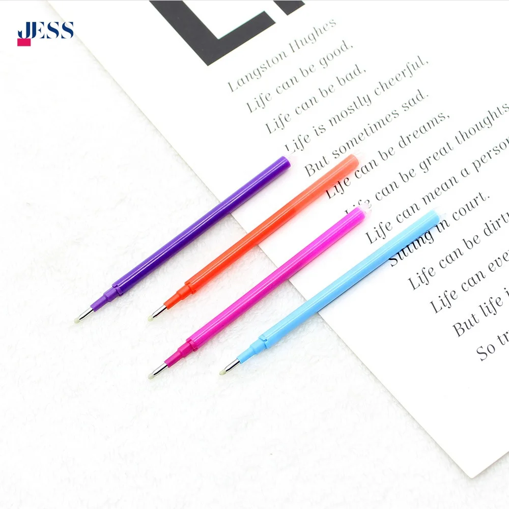 Wholesale Popular Good Quality 0.5mm/0.7mm Multicolor Erasable Pen Refill Gel Pen Refill