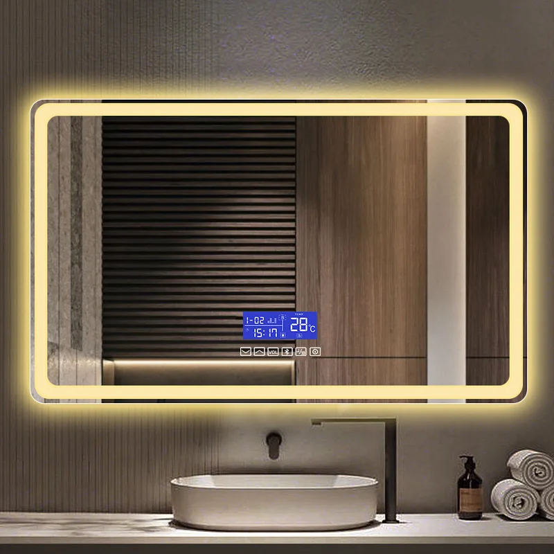 JITAI Led Vanity Mirror Multifunctional Led Smart Mirror with Bluetooth Speaker