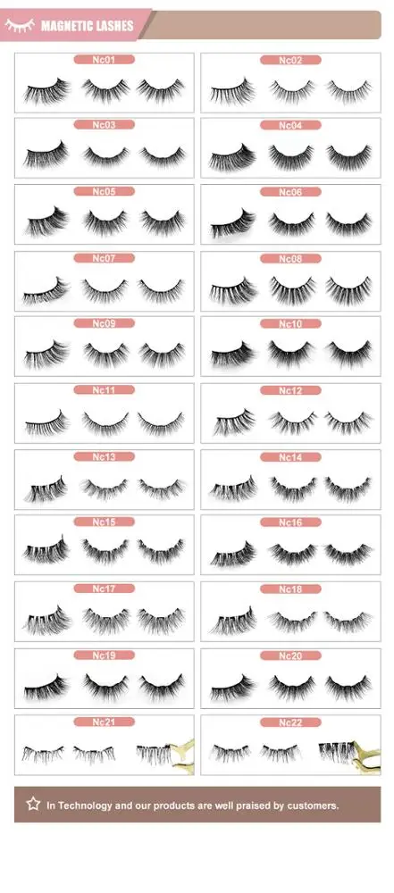  SY lashes Shuying qingdao 3d норковые магнитные ресницы Индивидуальный поставщик