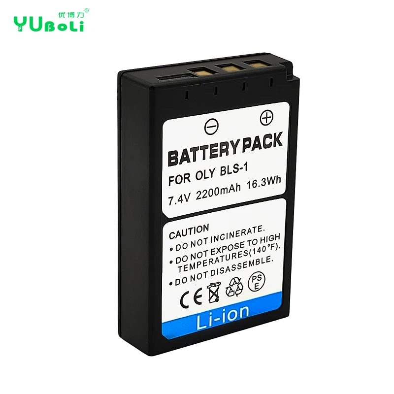7.4V PS-BLS1 BLS-1 BLS5 PS-BLS5 BLS-50 Rechargeable Battery for Olympus PEN E-PL1 E-PM1 EP3 EPL3 Evolt E-420 E-620 E-450