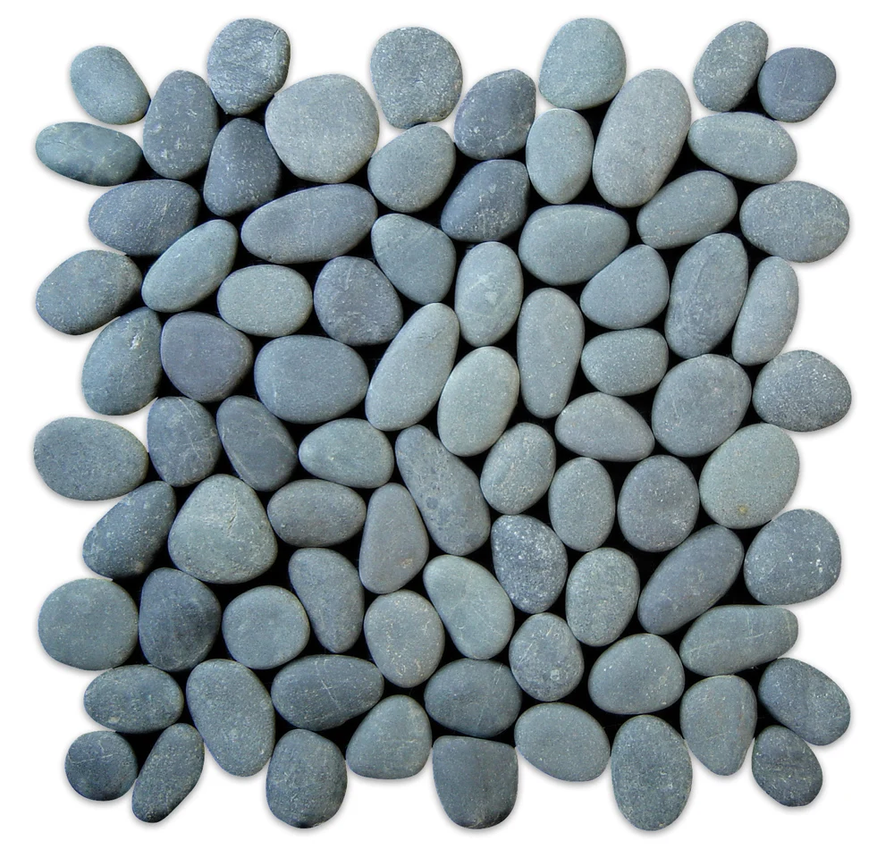 Bali Natural Brown Pebbles Mosaic Tile - Indonesia Natural Brown Pebbles Stone Mosaic