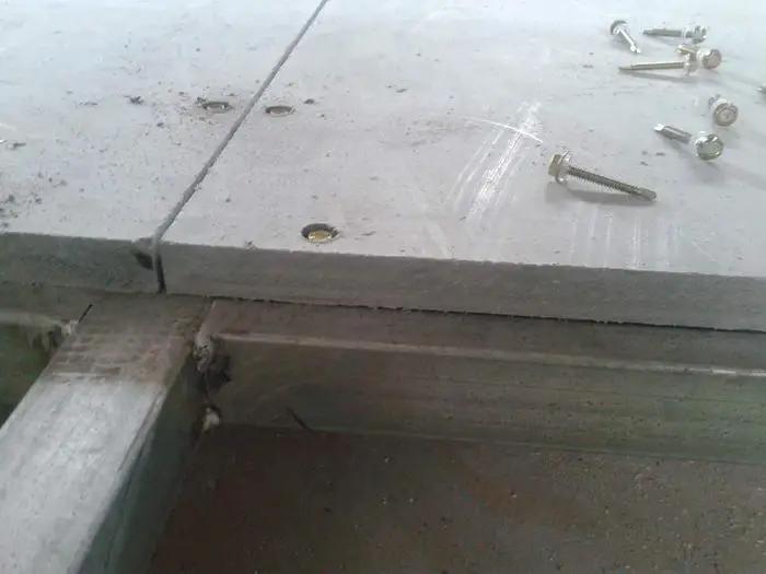 Factory direct sale low cost building material fiber cement board manufacturer prefabricated steel frame house