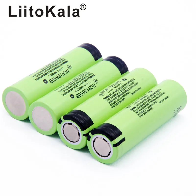 Hot liitokala original NCR18650B 3.7V 3400 mah 18650 3400mah for rechargeable lithium battery