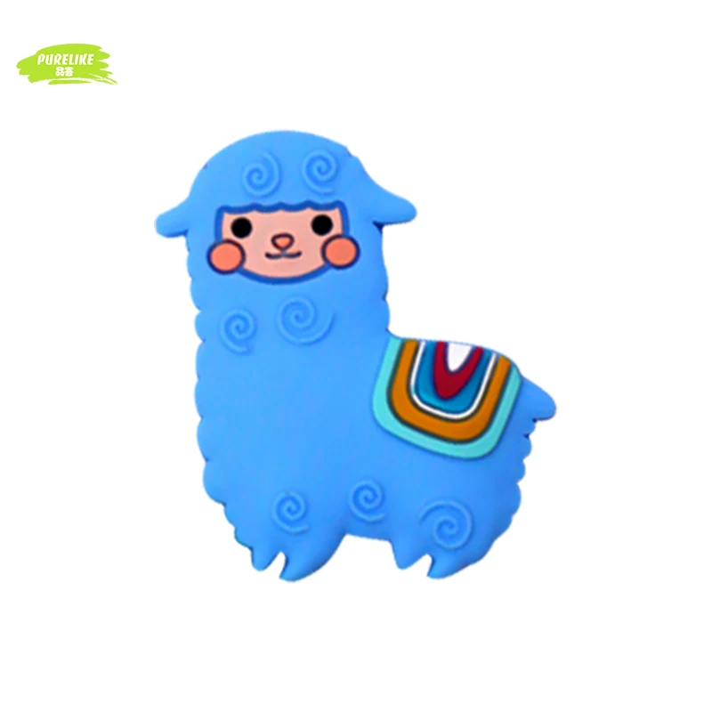 100% BPA Free Instant Teething Relief and Gum Massage Baby Shower Gifts Sheep Chew Beads