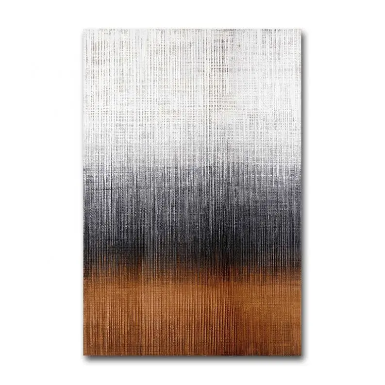 Modern Wall Art Handmade Abstract Oil Painting On Stretched Canvas Pictures for Home Decor