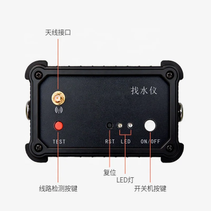 Automatic Mapping Mobile Water Detector PQWT-M100 Mobile Ground Water Source Detector