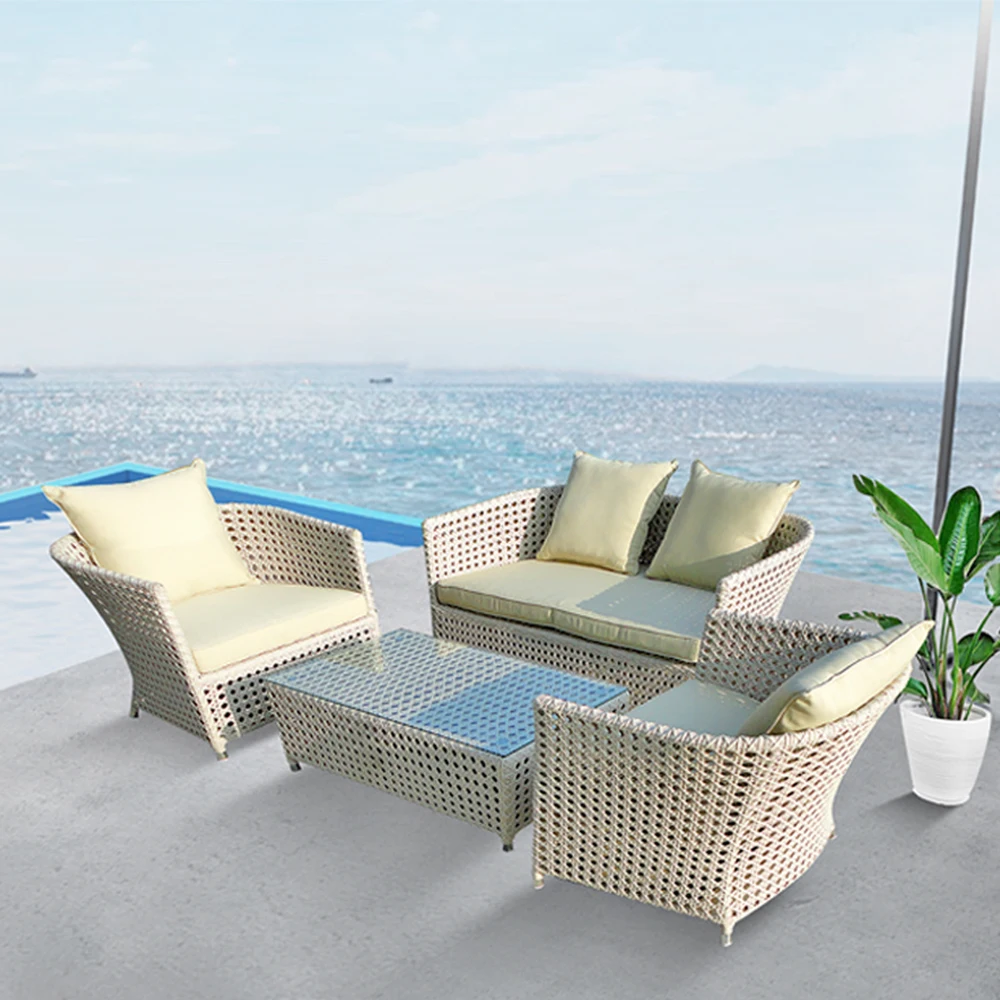 Factory Sale Outdoor Garden Patio Dining Single Rattan Wicker Chair No Fold Cafe Rattan Chair For Sale