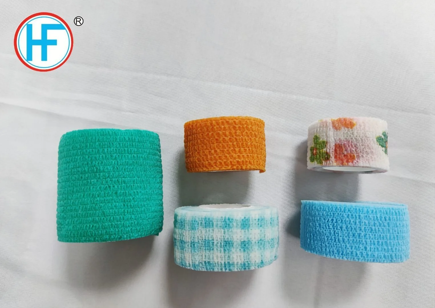 Factory Manufacturer No Woven Sweat Absorbing Self-adhesive Elastic Cohesive Bandage