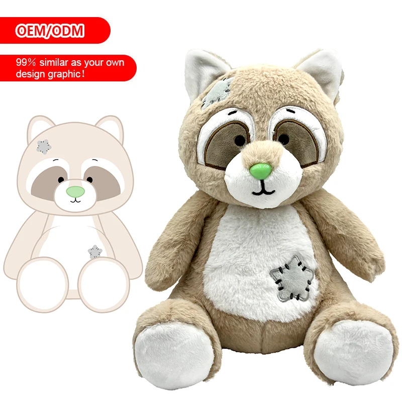GRS EN71 Custom Made Mascot Plush Toy OEM ODM Soft Teddy Bear Anime Cartoon Stuffed Animals Plushies Kawaii Doll Manufacturer