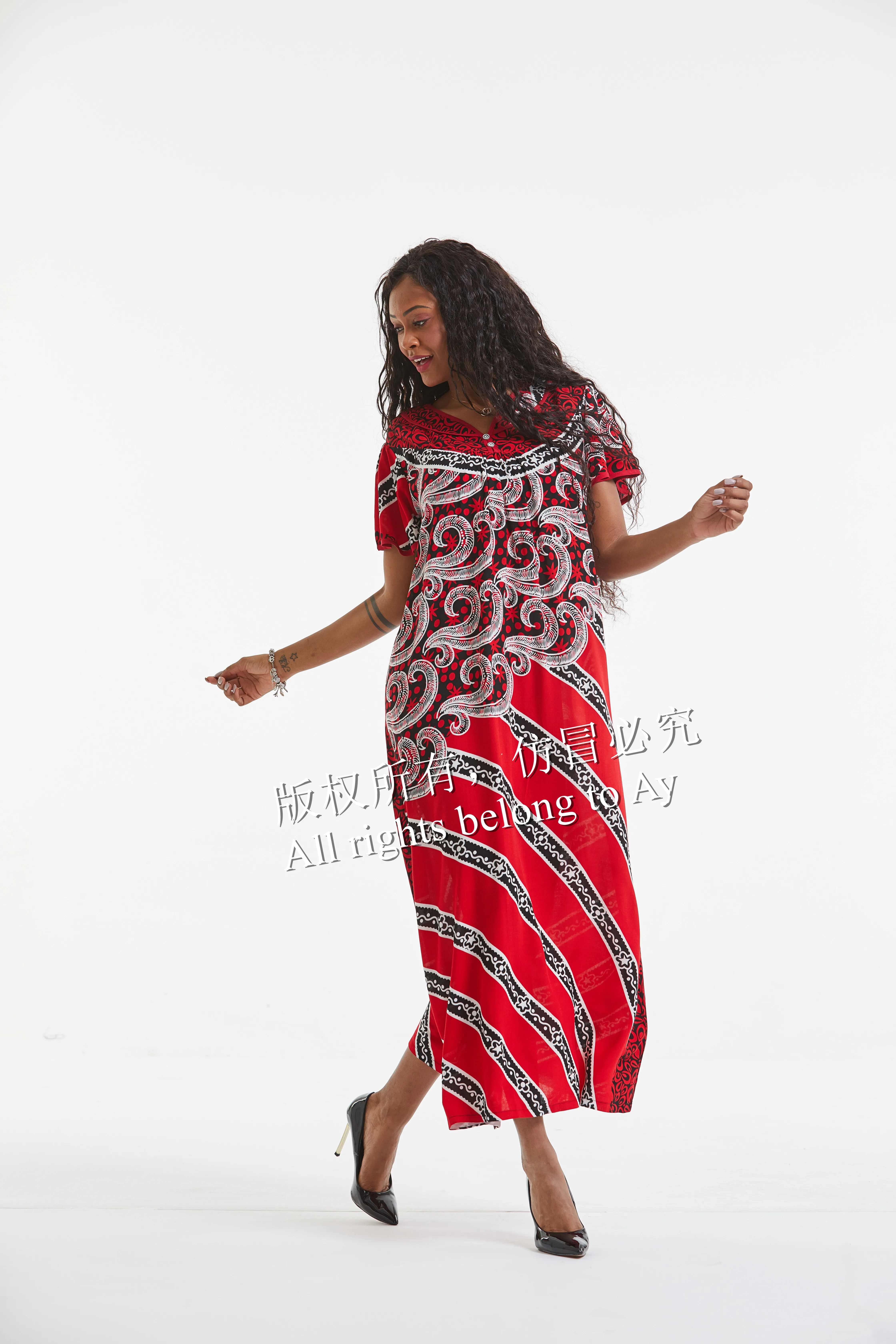 Factory Price modern dress styles image kitenge dress designs for african women
