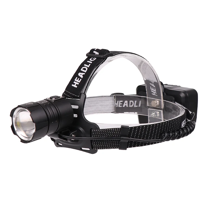 Super Bright USB Rechargeable Headlight 3000 Lumens Zoomable Waterproof 3 Modes For Hunting Headlamp XHP70.2 LED Headlamp