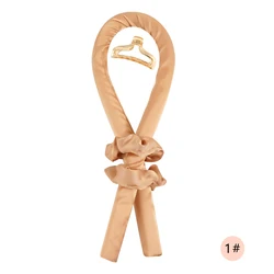 Новые тренды, Плойка для сна без тепла, шелковая атласная лента, плойка, повязка на голову, Плойка для ленивых, набор инструментов для укладки волос, Мягкая повязка на голову