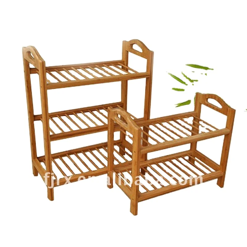 Amazon Top Selling Portable No Assembly Multi Tire Foldable Amazing Wooden Bamboo Shoe Racks For Home