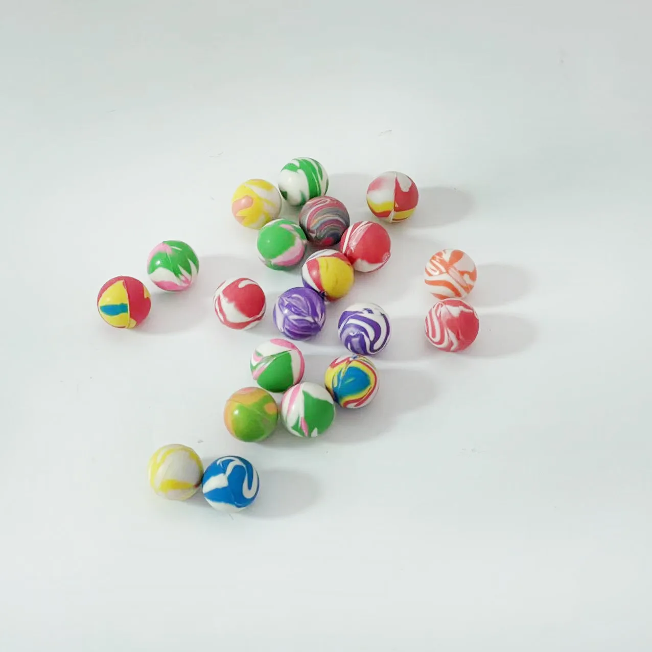 2024 Wholesale Hot Sale High-quality 27th 25mm flower ball Mixed outdoor Ball Rubber Jump Ball with Great Elasticity