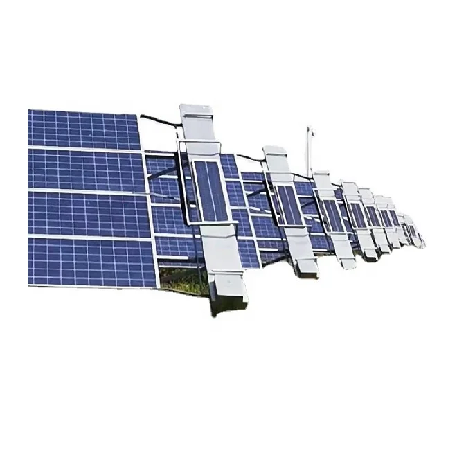 automatic solar panel cleaning robot machine solar brush panel cleaning machine For Solar Energy System station