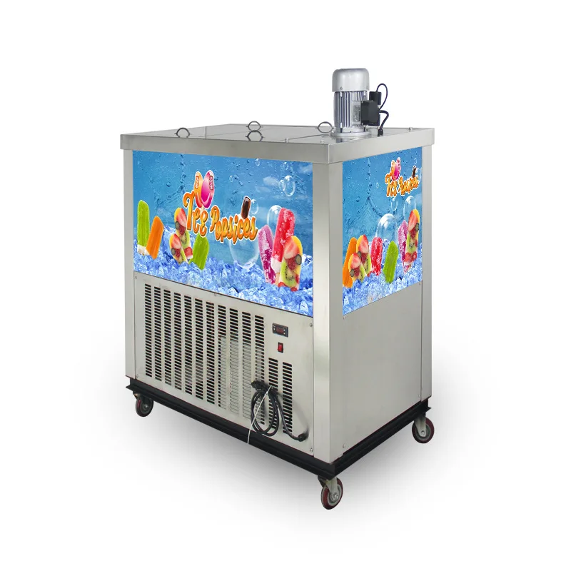 popsicle sealing machine Voltage 80V/50Hz Power 5500W Output 15360 sticks/24h machine a popsicle de 8 moules