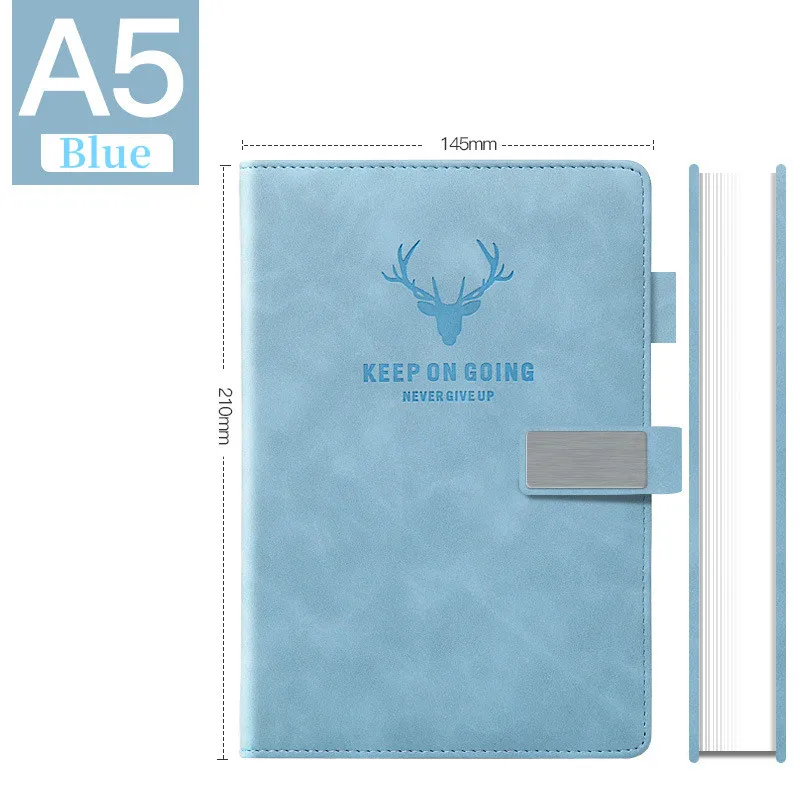 Promotion Custom Business Gifts A5 Size  PU Notepad Company Activities Book Printable Logo Business Notebook