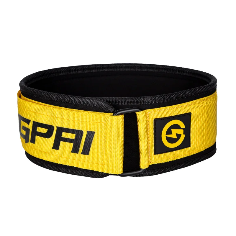 Fitness Belt Weight Squat Lift Strength Weight Training and Waist Protection Nylon Professional Protective Belt