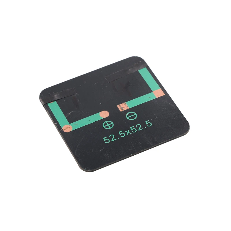 52.5*52.5mm 0.3W 2V 150mA Epoxy Low Power Polycrystalline Mini Solar Panel