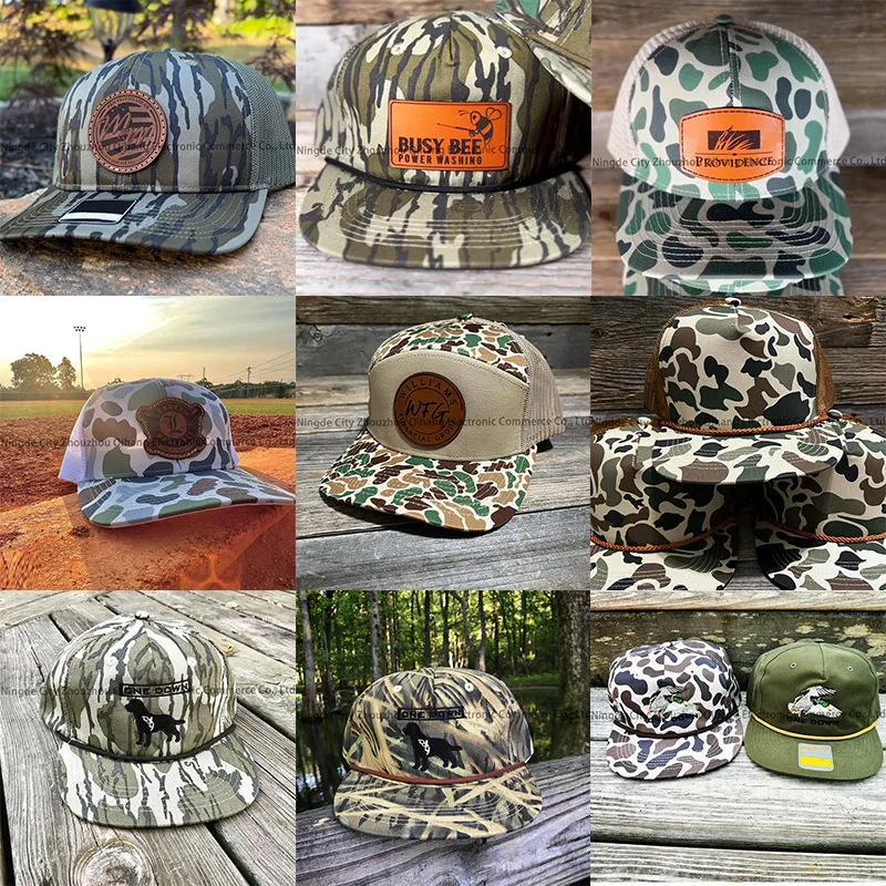 Оптовая продажа шляпа Gorras с вышивкой шляпы Richardson нашивками на 935 простые камуфляжные 112 шапки для Дальнобойщика