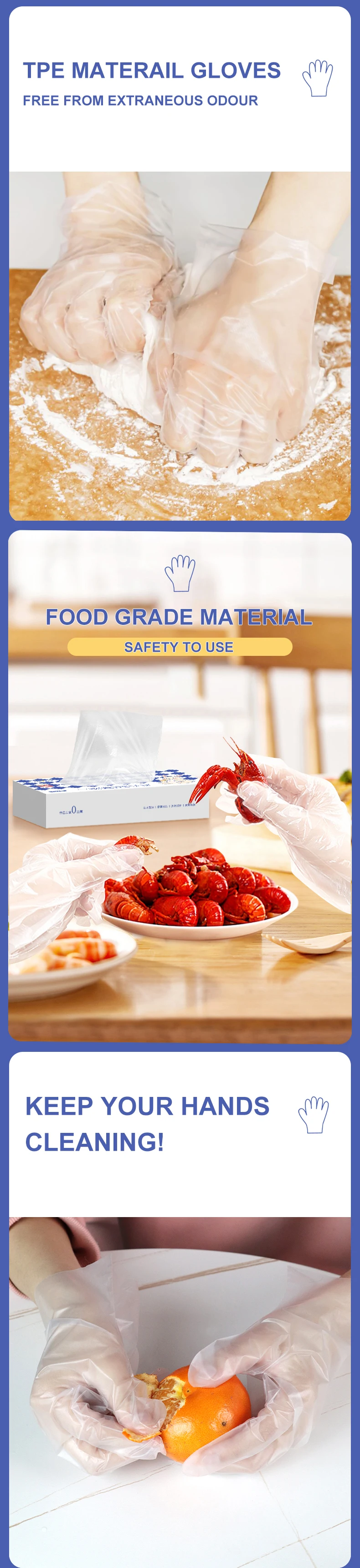 Cheap Hot Sale Disposable Polyethylene Gloves