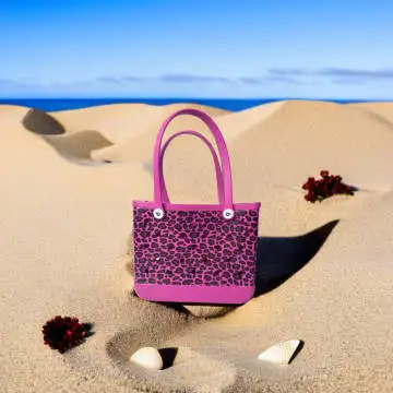 2024 New Fashion Silicon Rubber Waterproof Bag Summer Handbag Women Eva Foam Beach Tote Bag