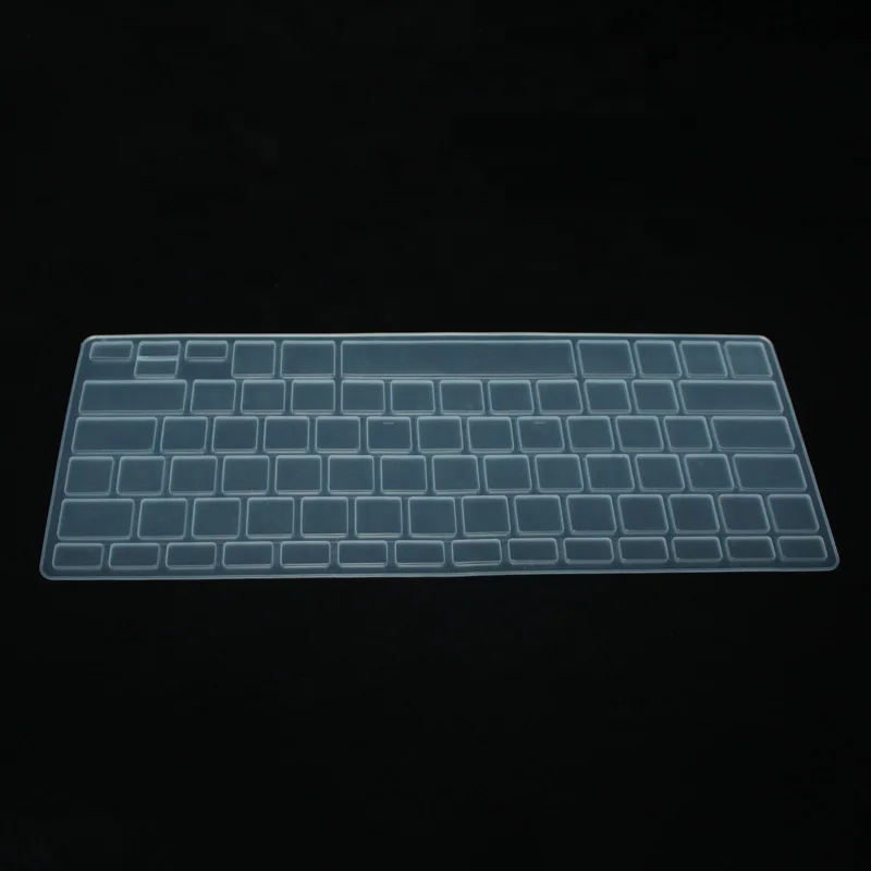 Прозрачная водонепроницаемая и пылезащитная силиконовая крышка для клавиатуры ноутбука пленка
