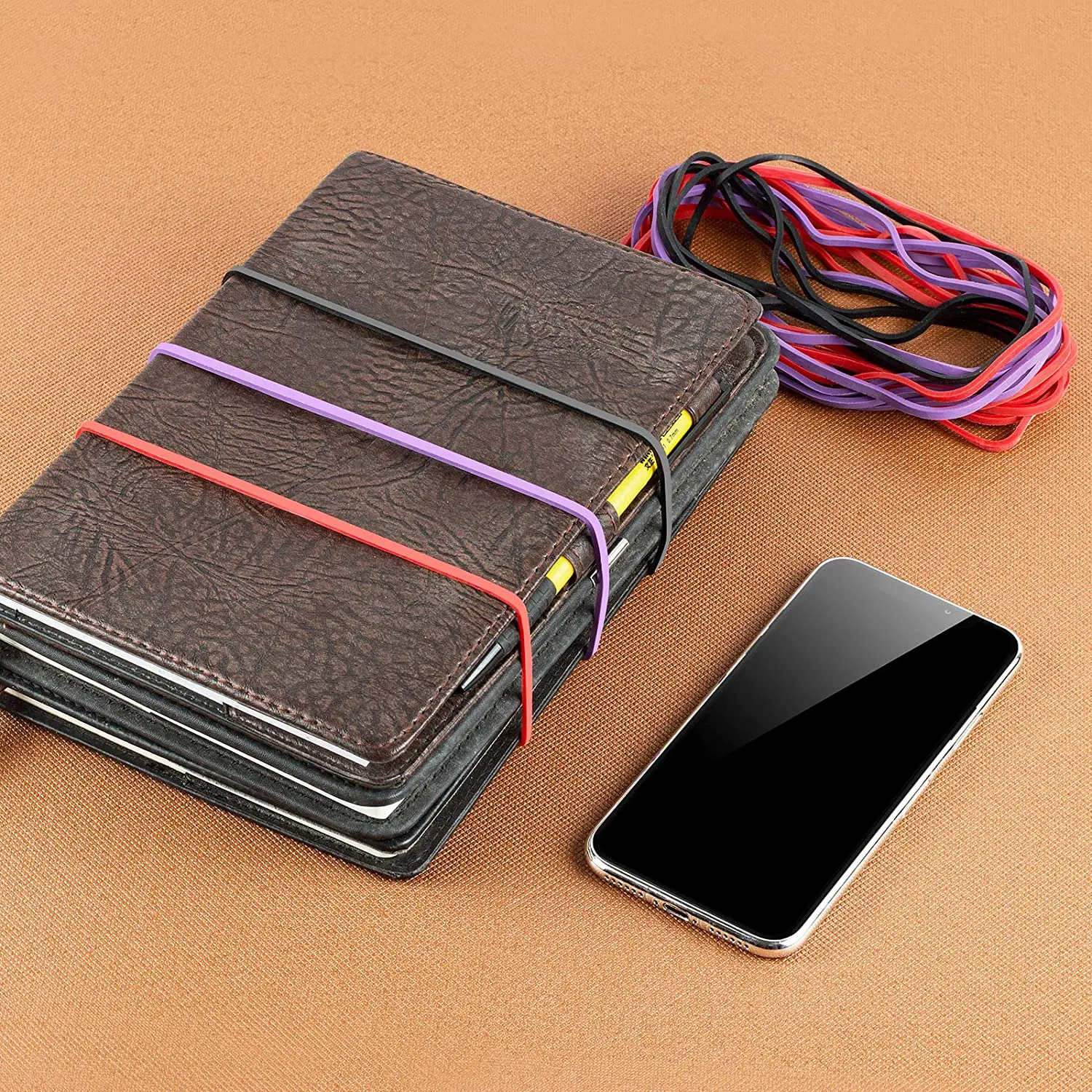 Силиконовые резинки 12 видов цветов Rubberband эластичная упаковка ленты для ноутбука с