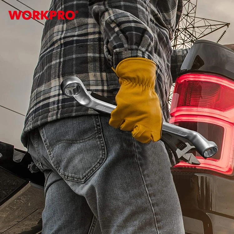 WORKPRO 8PC DOUBLE RING END WRENCH SET Spanner Set