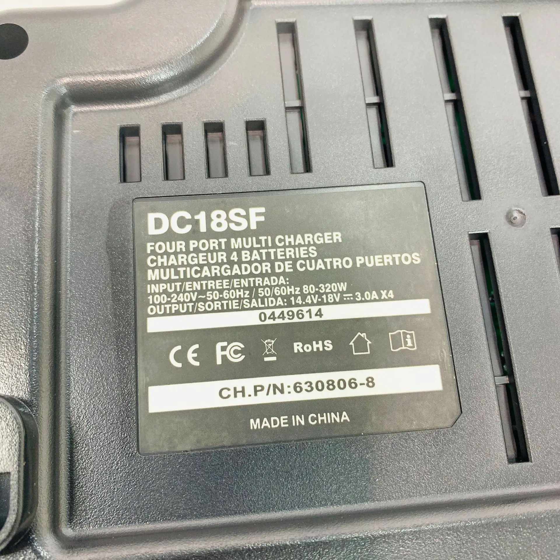 DC18SF 3.0A Replacement Lithium Battery Four Ports Rapid Charger For Makitas Power Tools 14.4V-18V 4 Port Original Fast Charger