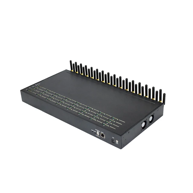 Gsm Modem 32 Sim Cards Slots Bulk SMS Modem SMS Broadcast Multi 32 Port GSM Modem Receive SMS