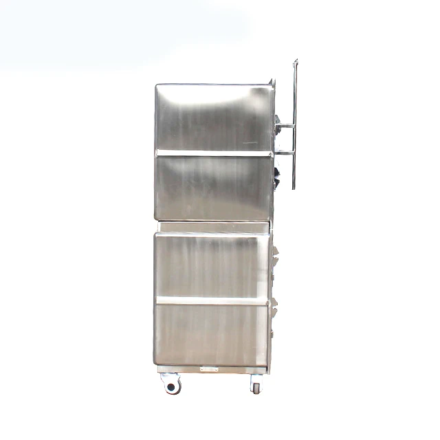 Hot Selling Veterinary Clinic Equipment 304 Stainless Steel Luxury Cat Cage with Individual Washroom
