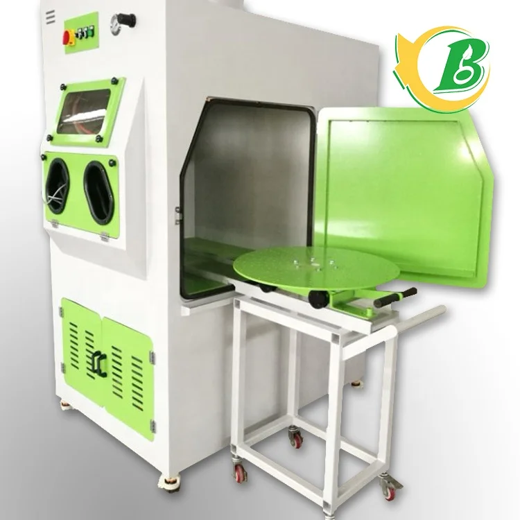 Portable Dry Sand Blasting Machine Pressurized Sandblaster Cabinet Manual Sandblasting Machine