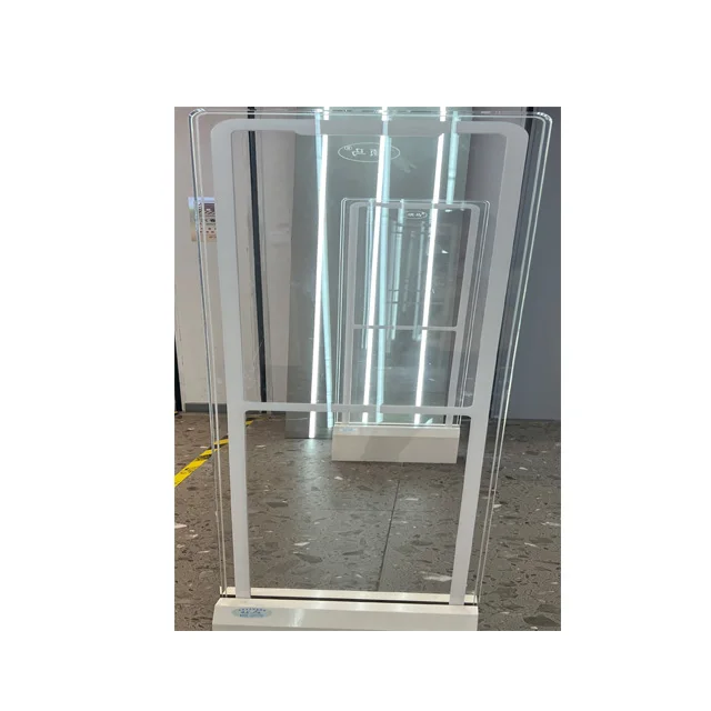 Clothing stores supermarket retail magnetic popular acrylic eas rf antenna 8.2mhz anti theft security alarming gate